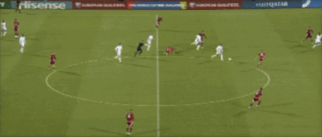 斯宾塞, 侧带球内切